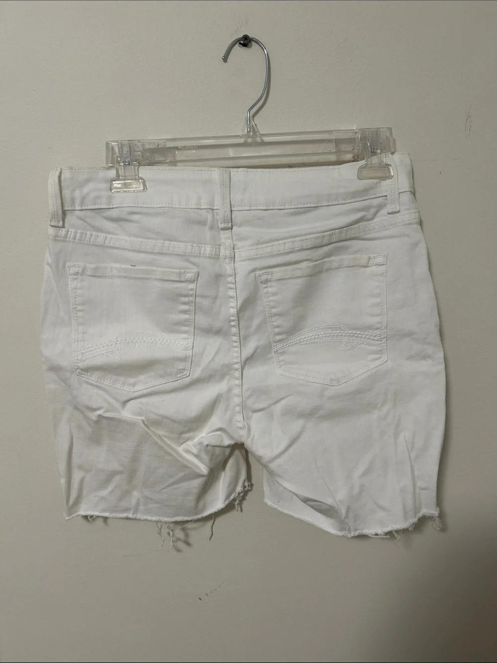NYDJ White Denim Jean Shorts